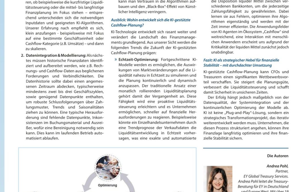 KI-gestützte Cashflow-Planung  als strategischer Hebel für finanzielle Stabilität