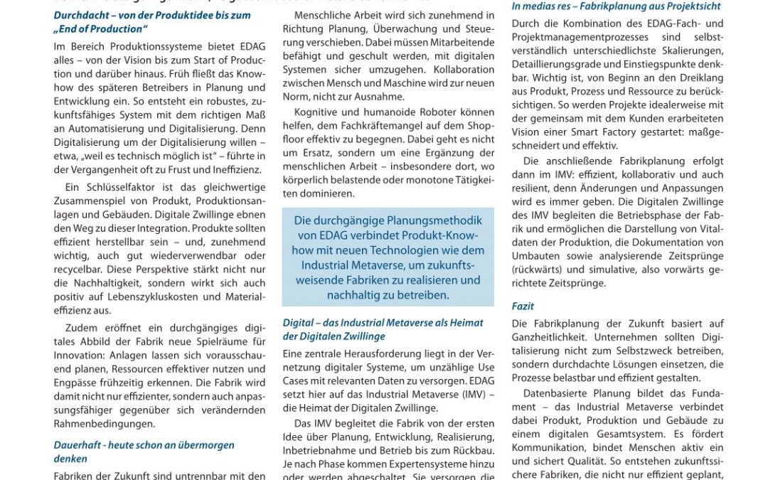 Vom Prozess zum Produkt – durchdacht, dauerhaft und digital